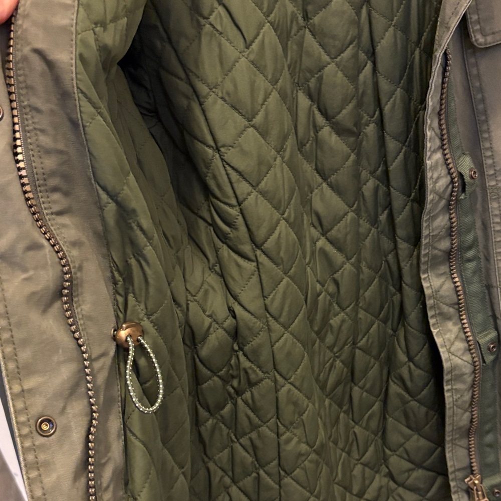 L.L. Bean Women's Olive Utility Jacket - Size XS - Picture 10 of 16
